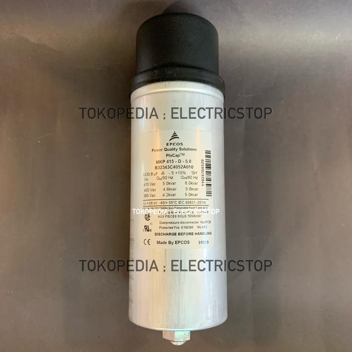 Epcos Mkp 415 D 5 01 Three Phase Capacitor Kapasitor Bank