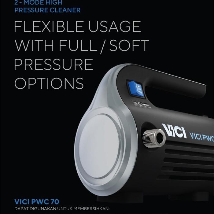 MESIN STEAM CUCI MOBIL AC VICI PWC 70 / JET CLEANER AC VICI PWC 70