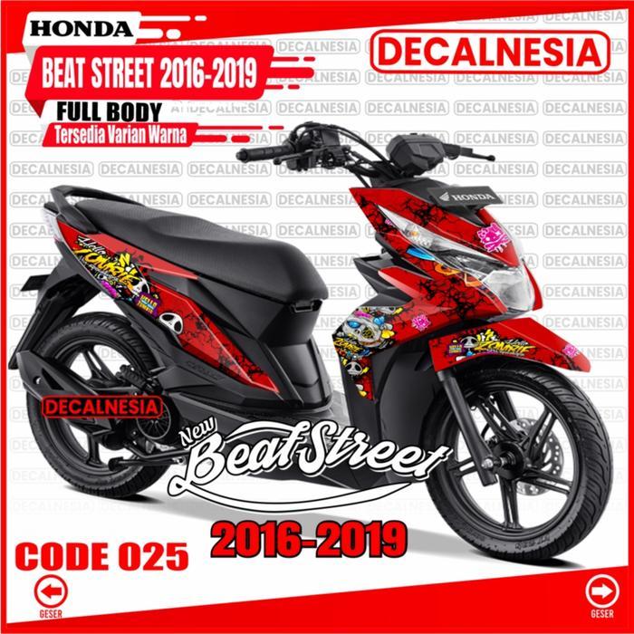 Decalnesia Decal Stiker Beat Street 2017 2018 2019 Old Full Body Motor Street 2016 Sticker Modif