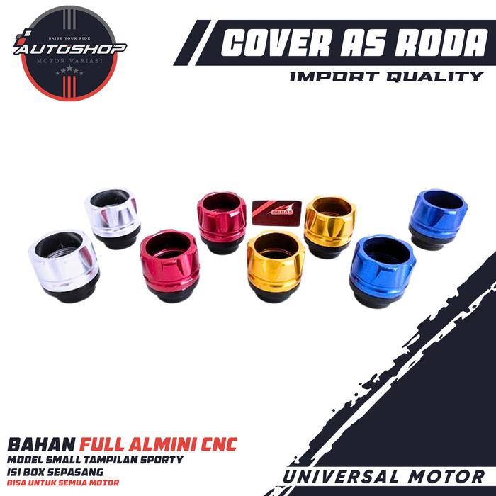 COVER AS RODA MINI SPORTY JALU AS RODA ALMINI FULL CNC UNIVERSAL MOTOR MOTORCYCLE