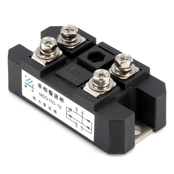 Mdq 100A Amp 1600V Volt Silicon Tahap Tunggal Dioda Logam Kasus