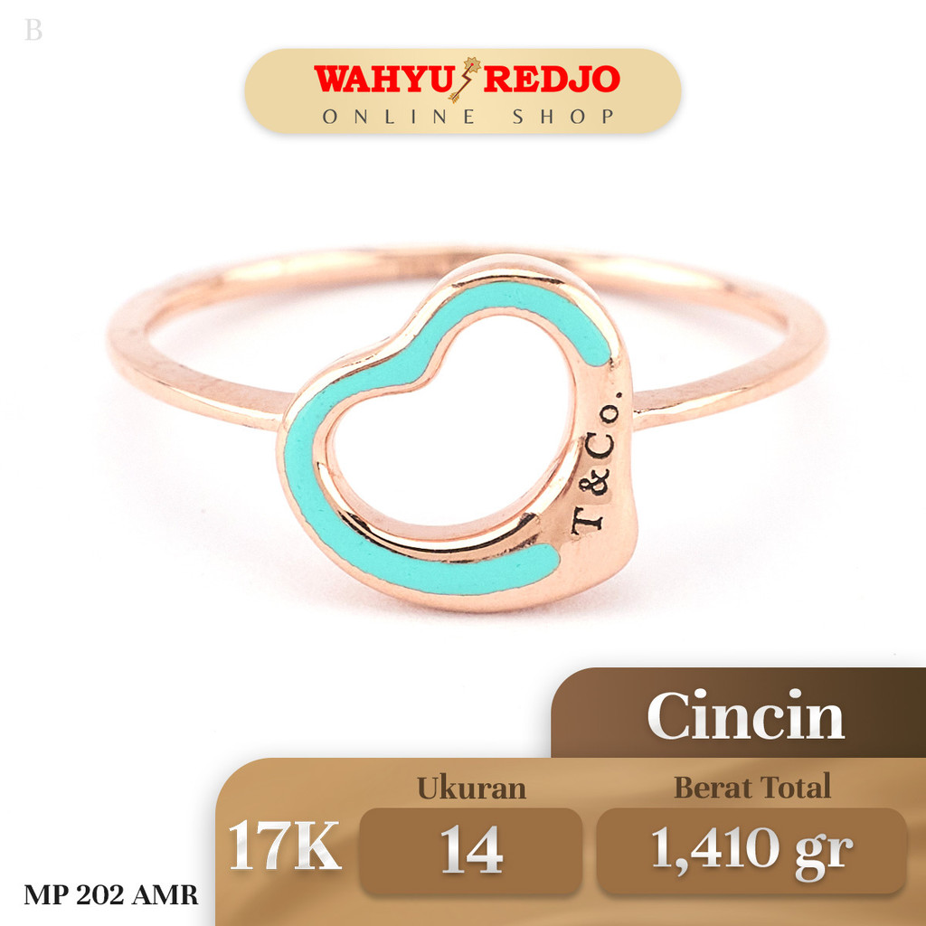Cincin Emas Kadar 17K Wahyu Redjo CC-17K 30645969PMR
