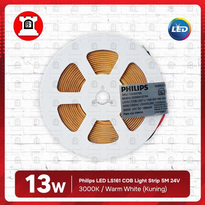 PHILIPS LED LS161 COB LIGHT STRIP 13W 5M 24V LAMPU