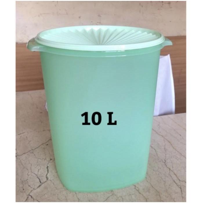 TOPLES BESAR / TEMPAT SNACK TUPPERWARE MAXI CANISTER UKURAN 10 LITER