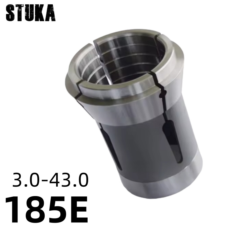 JUAL Stuka DIN6343 F66 185E Round Hole 3-43mm For MIYANO CNC lathe Front Push collet Spring Steel Ch