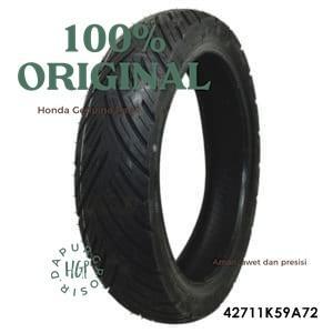 Ban Tubles Belakang (100/80-14) Vario 150 Esp, Vario 125 Esp, Tire,Rear (Sri) Original Ahm -
