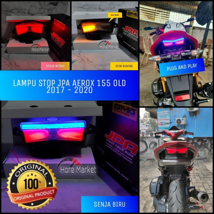 Lampu Stop Jpa Aerox 155 Old 2017 2018 2019 2020 Stoplamp 3 In 1 Led Vva