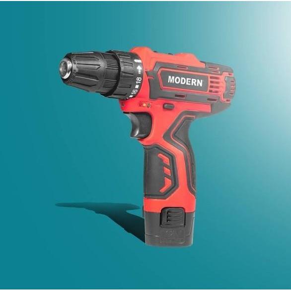 Modern M 13 Bor Cordless Drill Baterai Tangan Charger Cas Set Portable