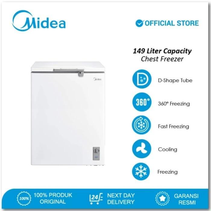 MIDEA CHEST FREEZER 149L HS-186CNK