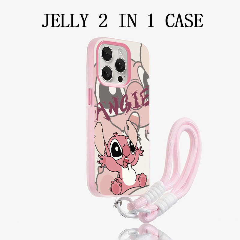 Malaikat Merah Muda Terbarujelly Color 2 In 1 Case Vivo Y500 Z11 T5 Z11X Y31d Pro Y11d Y05 V70 Fe Y2