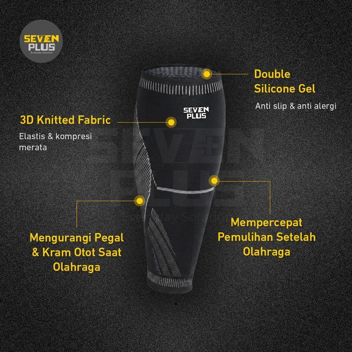 Sevenplus Calf Compression 360 - Calf Support Sleeve Deker Betis Leg Compression Manset Betis