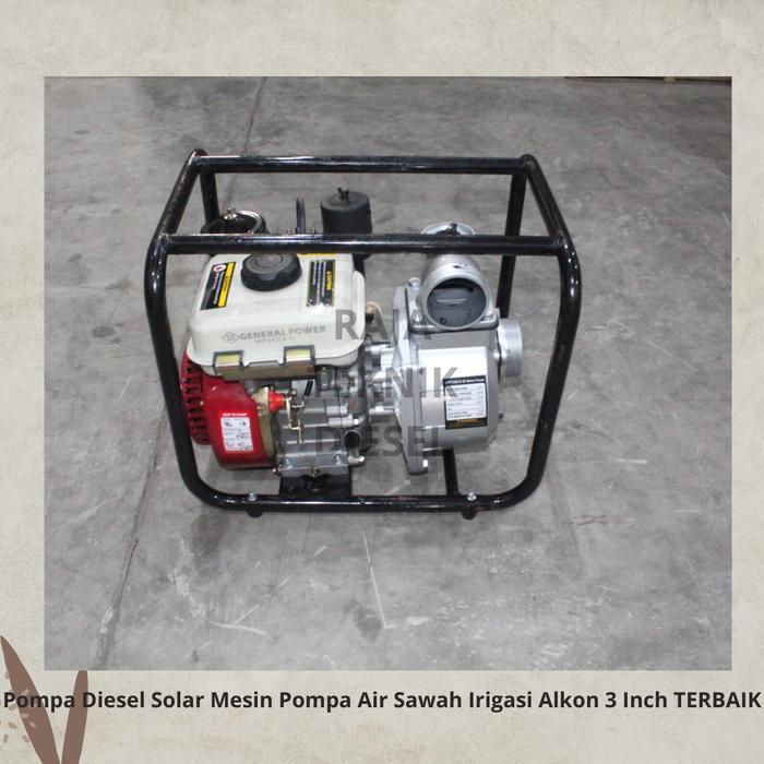 Pompa Diesel Solar Mesin Pompa Air Sawah Irigasi Alkon 3 Inch TERBAIK