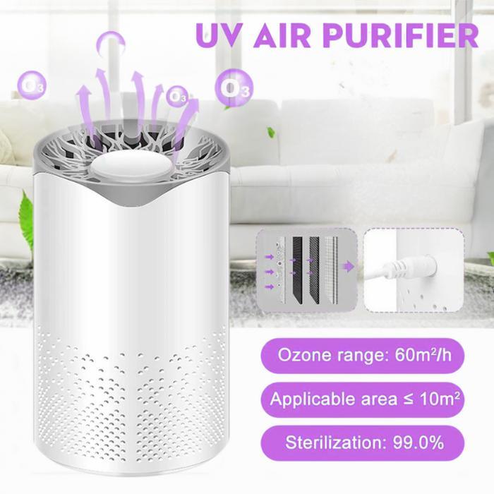 AFFSELV Air Purifier Cleaner Pembersih Udara HEPA Filter PM2.5 - J008 dengan Teknologi Ion Negatif -