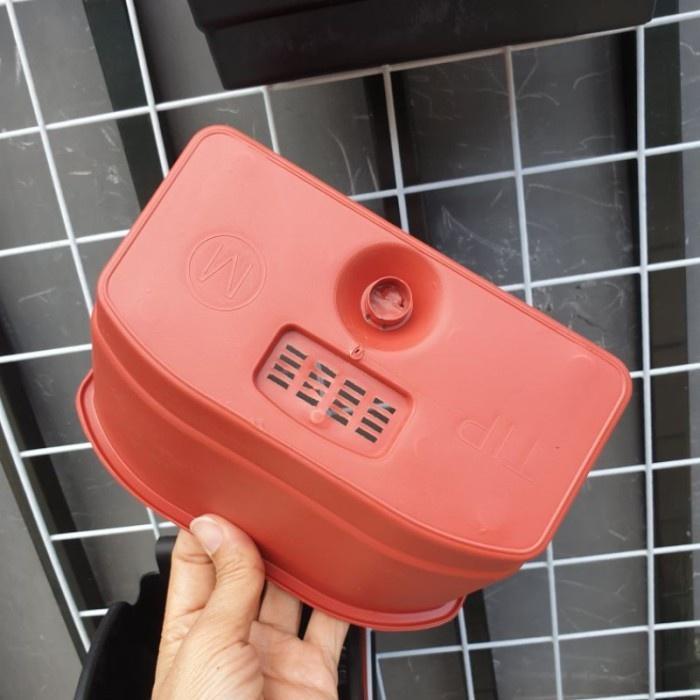 "New" POT CANTEL KOTAK TIP M PTB M Pot bunga Pot tempel Pot dinding cantol ram