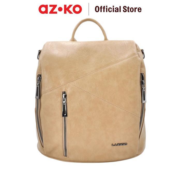 Luggo Selene Tas Ransel Stylish - Cokelat