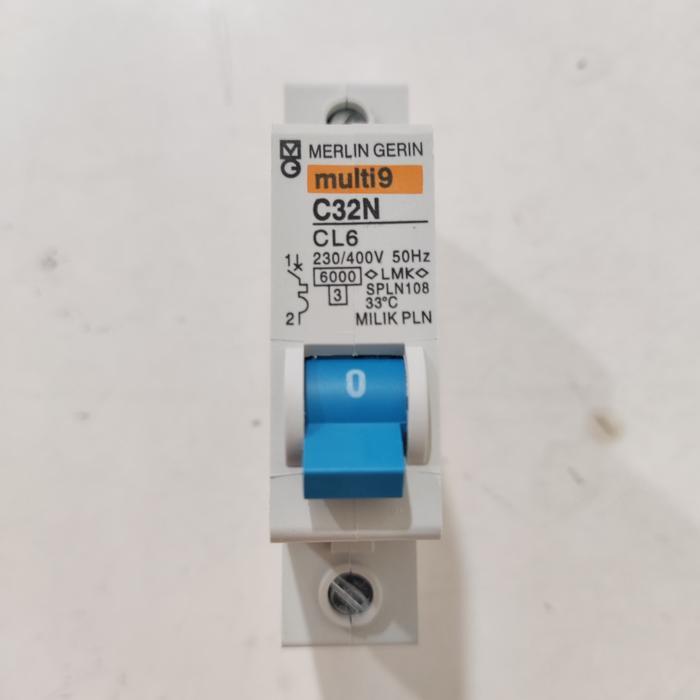 "New" MCB MG Merlin Gerin Biru Multi9 2, 4, 6, 10, 16 Ampere