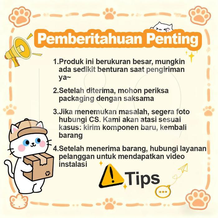 Promo L&Q Kandang Rumah Kucing Tahan Gores Rumah Kucing Kayu Rumah Kucing Vila Kandang Pintu Kaca