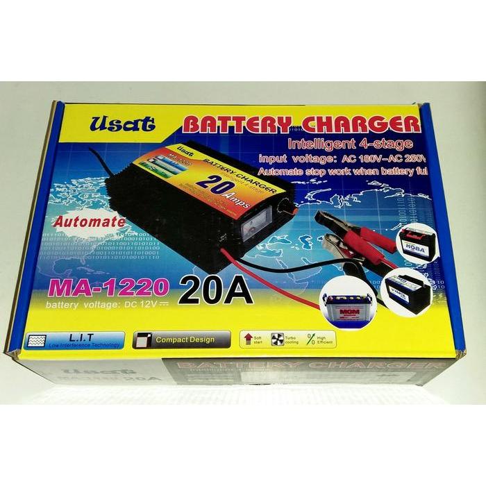 CHARGER BATTERY / CHARGER AKI OTOMATIS 20A /12VOLT
