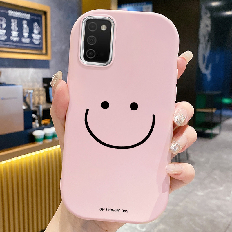 Casing Hp Untuk Samsung Galaxy A03 Core A02s A03s M02s F02s Case Casing Senyum kematian pola Kesing 