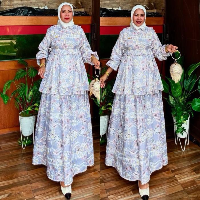 Setrok Katun Motif Bordil Bolong Sudah Full Furing