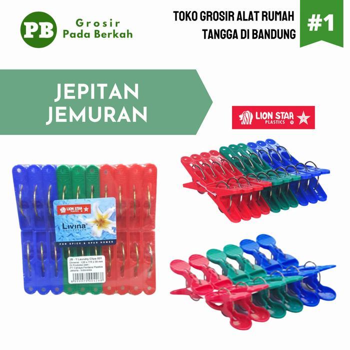 Jepitan Jemuran Plastik Lion Star Jepitan Jemuran Baju Jemuran Jepit