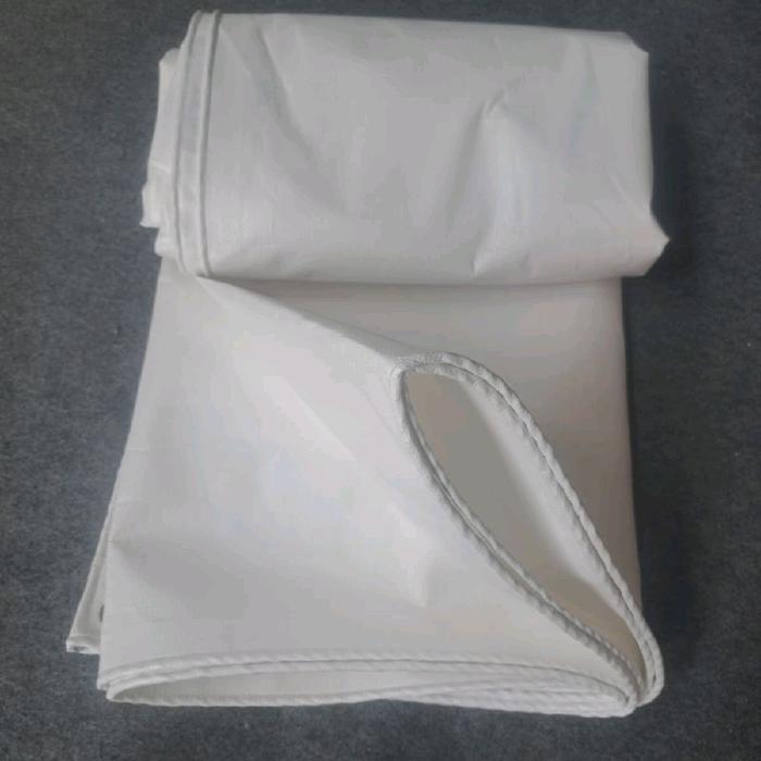 "New" terpal plastik putih polos A12 super (meteran)