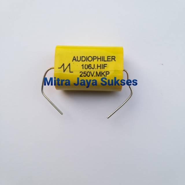 "New" Elco Kapasitor AUDIOPHILER 10 uf 250 Volt Kapasitor Tahanan Tweeter Magnet