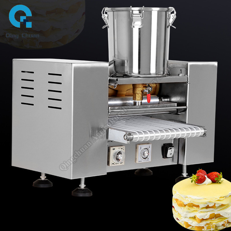 Commercial Automatic Mini Thousand layer Machine Mango Durian Thousand Layer Spring Roll Pancake