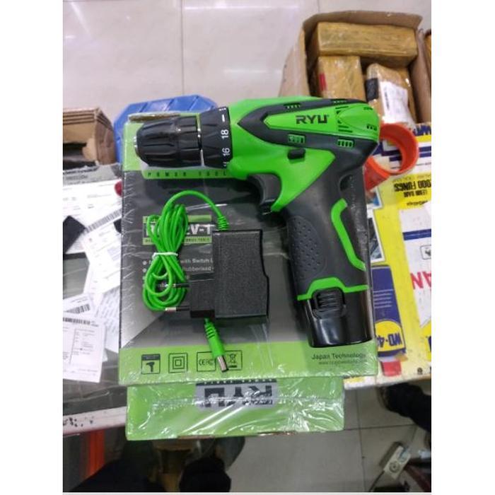 Ryu Tekiro Cordless Rcd12V-1 Bor Baterai 12 V Baterai Charger Cas