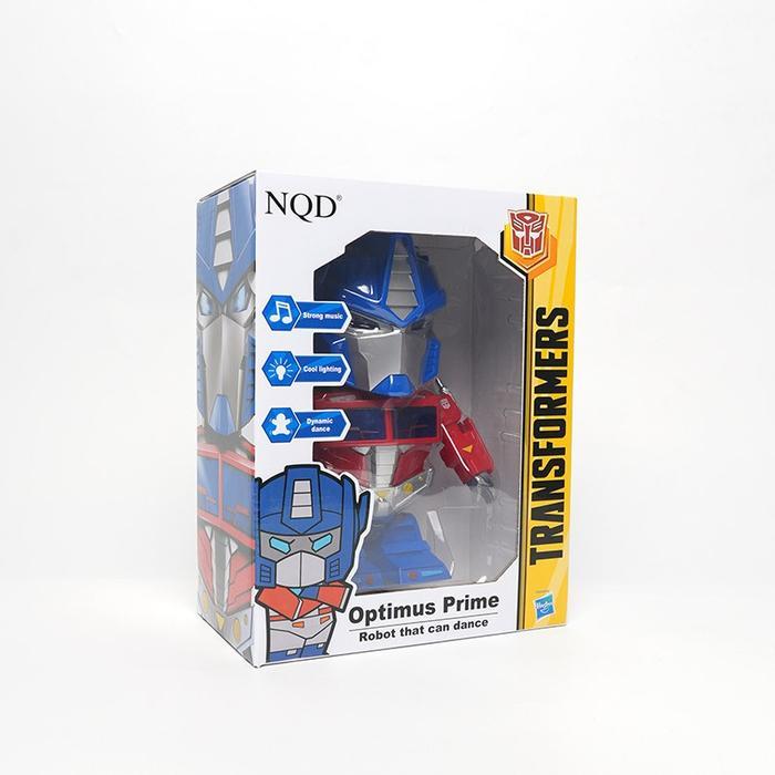 OHSOME - NQD Dancing Robot Optimus Prime - Robot Bergerak Menari Transformer Optimus Prime