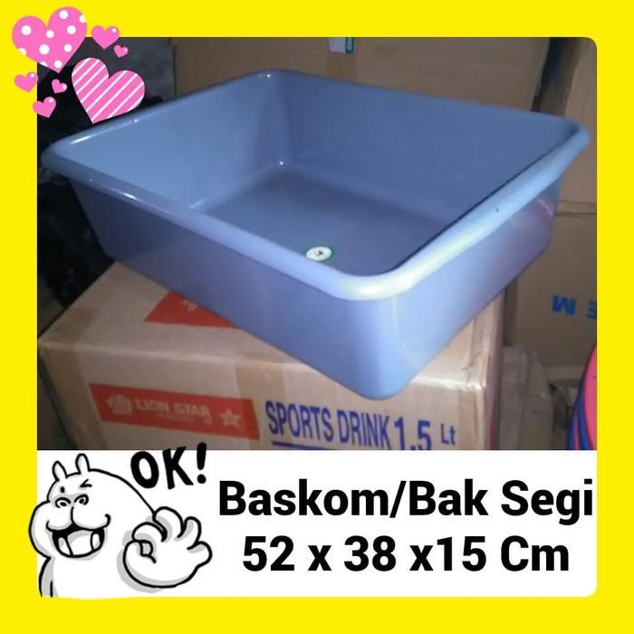 Baskom/Bak Segi(Kotak),Plastik Tebal, Serbaa, Large