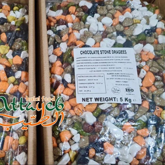 Coklat Kerikil Fanatik 1kg Original Cokelat Turkey Chocolate fanatik (Exp 2027)