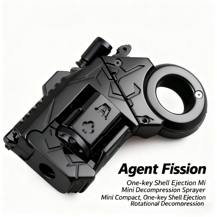 Anti-Stress Fidget Spinner Gun - Metal Ejection Shell Ratchet Flip Toy Gift