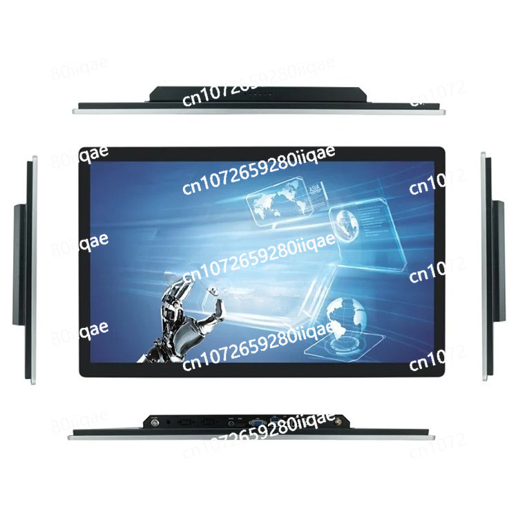 Front Ip65 Waterproof 32 Inch All in One Pc Capacitive Touch Screen Monitor