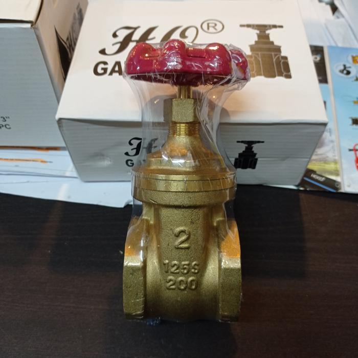 Gate Valve Brass Hq 2.5 Inch