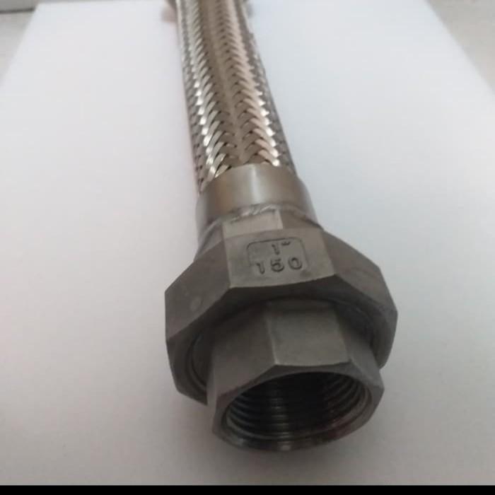 Flexible Hose Stainless Watermur 3/4" Inch 80 Cm / Flexible Metal Hose