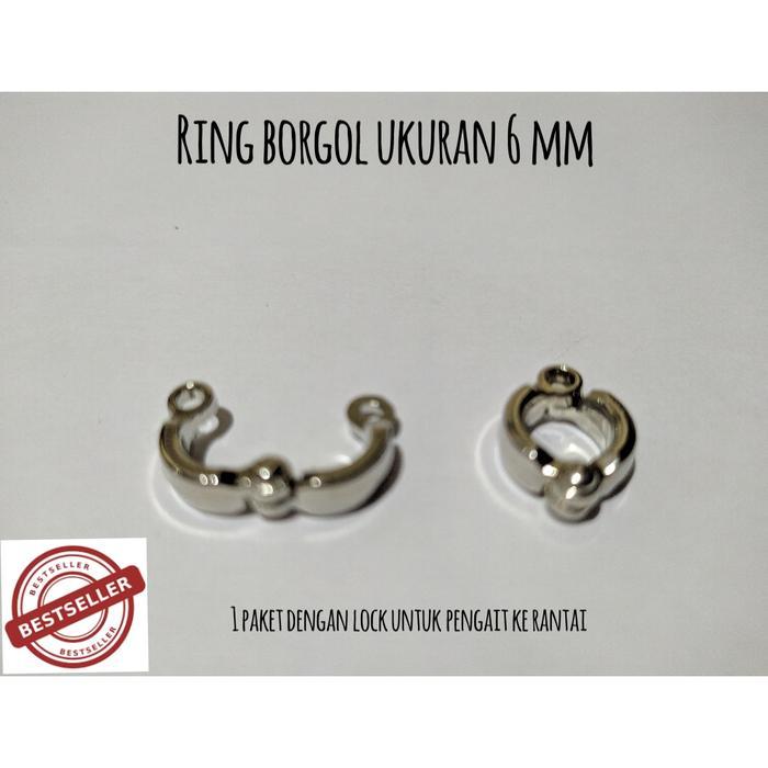 Ring borgol burung ukuran 6 mm sunconure,falk,betet