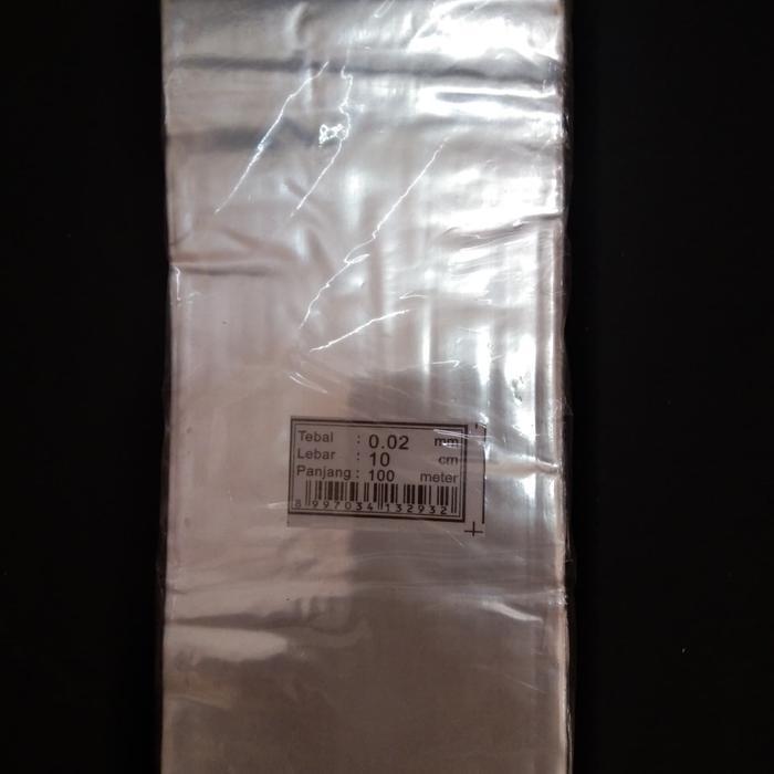 HARGA GROSIR PP ROL JET TEBAL 02 Lebar 5 6 7 8 9 10 11 12 14 cm Panjang 100m Kantong Plastik Bening