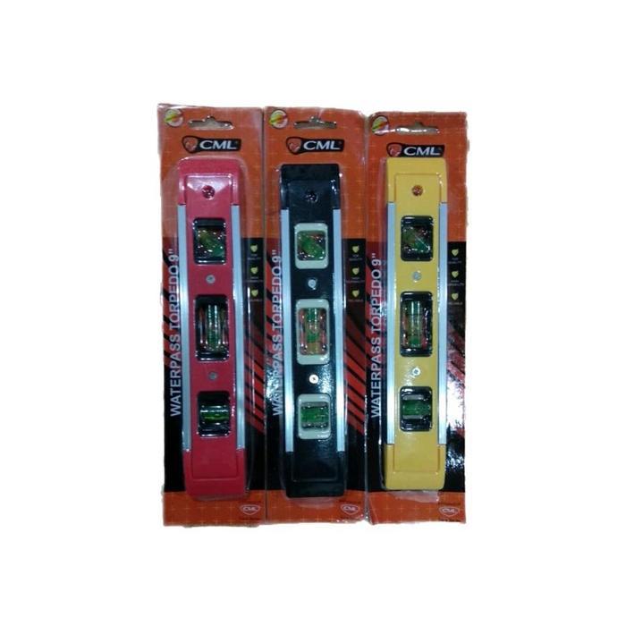 [] Camel Waterpass Torpedo 9inch - Waterpass Magnet Aluminium