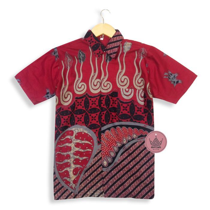 READY Blouse batik Atasan batik modern Melody terbaru Katun Muslim Wanita Muslim Wanita Baju Panjang