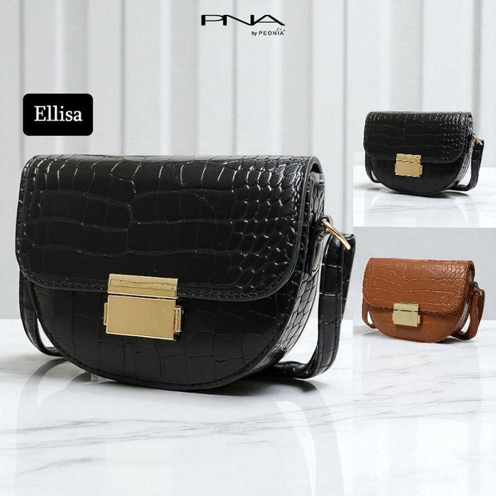 Aerostreet.Shoes - Peonia Pna Ellisa Tas Korea Selempang Wanita Elegant Outdoor Sling Bag Anak