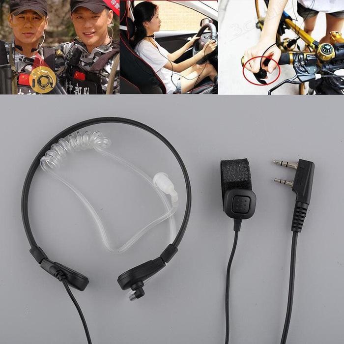 HEADSET HT MODEL THROAT TOURING LEHER UNTUK MOTOROLA X6 X8 X9