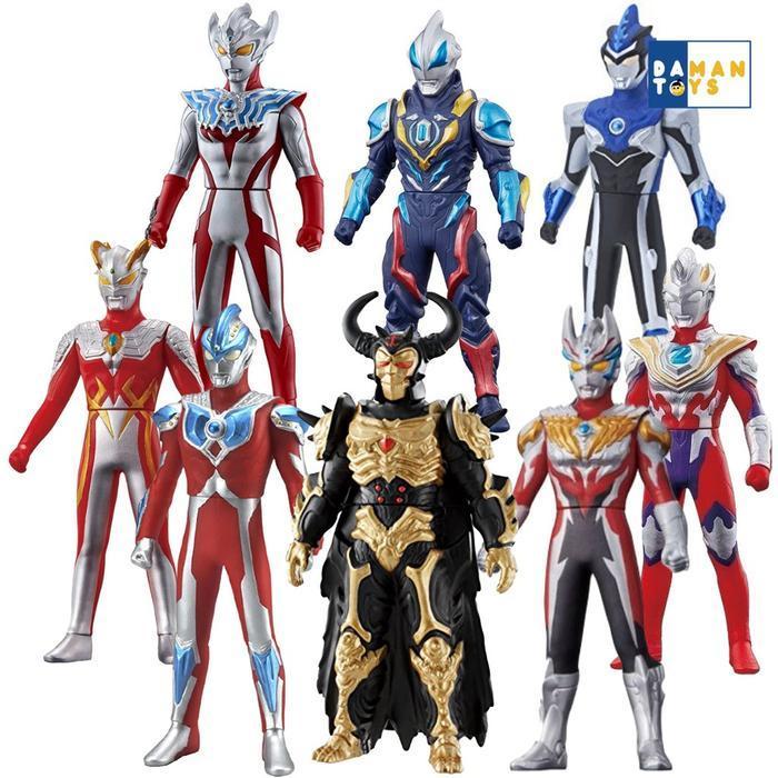 Figure Ultraman Z Zero Mainan Ultraman Geed Orb Rosso Ultramen Ribut