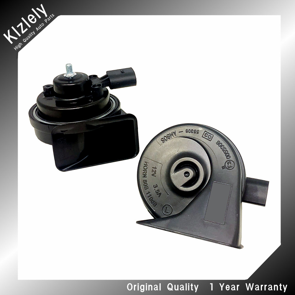 Snail Type Horn 12V 410/510Hz Loud AutoHorn Waterproof Car Horns For VW CC Amarok BORA e-Golf PLUS R