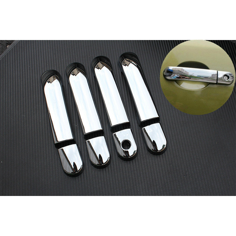 For Nissan Tiida C11 2004-2011 Chrome Door Handle Covers Tiida Latio Versa Trazo Sedan 2006 Accessor