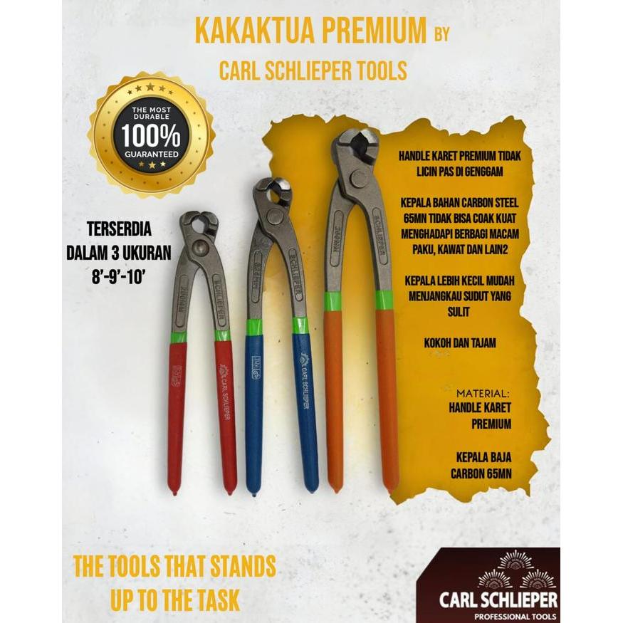 Sherlock - Kakatua/Catut/Gegep Carl Schlieper Tools 8-9-10