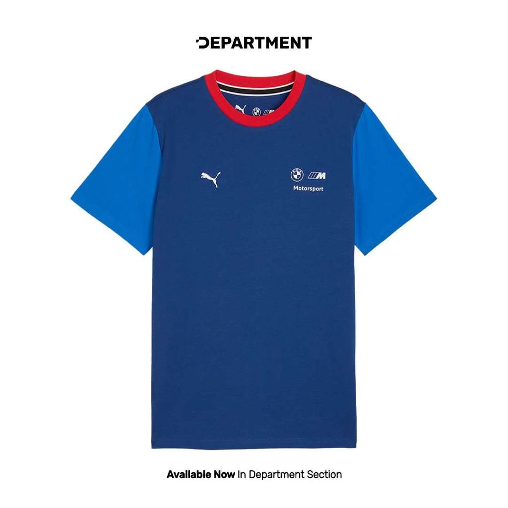 PUMA Kaos Pria BMW MMS ESSENTIALS LOGO 63489704 ORIGINAL