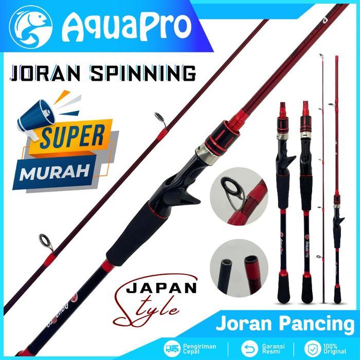 Joran Pancing Spinning Casting Lure Fishing Rod Carbon Fiber Fishing Pole Alat Mancing Ikan Danau