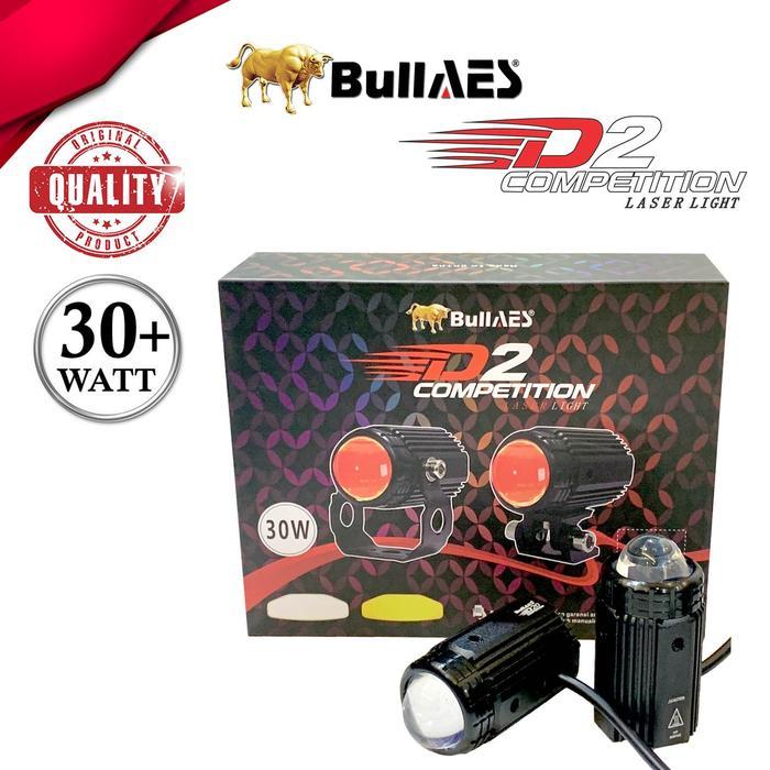 LAMPU TEMBAK D2 LASER COMPETITION 30 WATT BULLAES