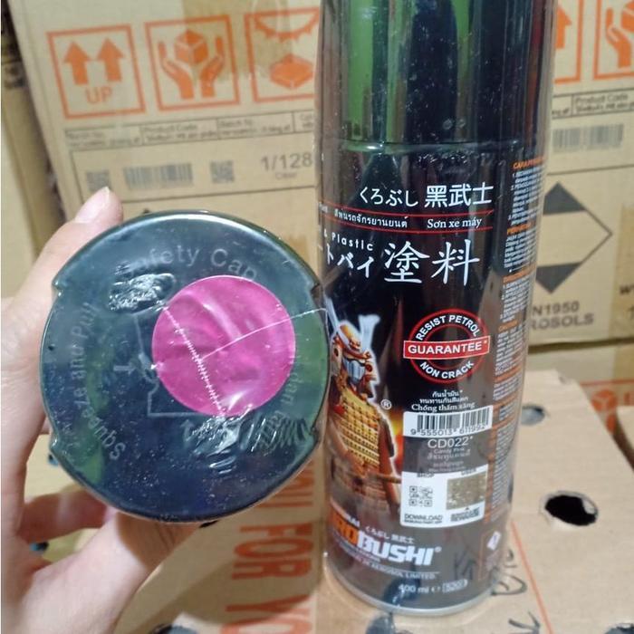 New Samurai Paint Kurobushi Cat Semprot Pilox Pilok Cd022* Candytone Pink / Merah Muda Candy Pink